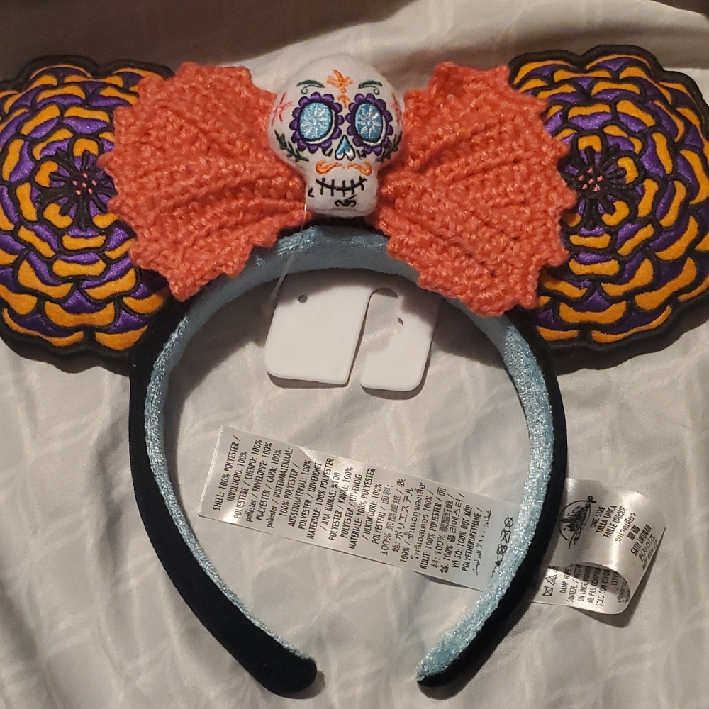 Coco Dia De Los Muertos Disney Minnie Ears!
